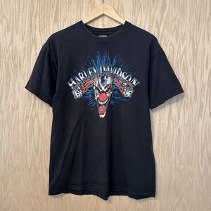 Harley Davidson Rooster’s Sioux City, Iowa Evil Clown T-Shirt